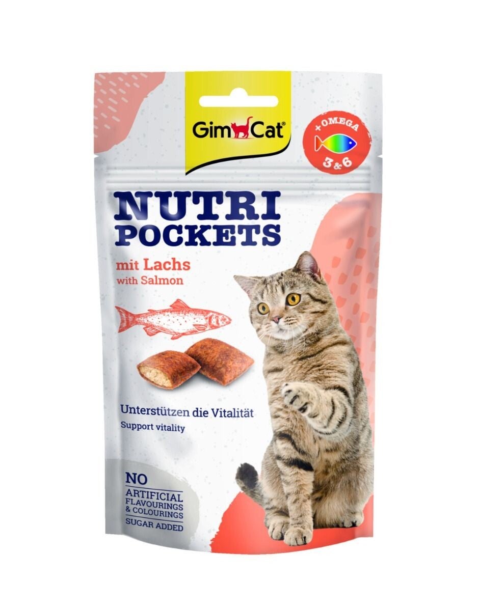 GimCat Nutri Pockets Zalm