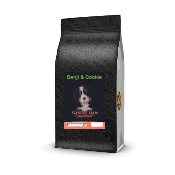 Benji & Cookie Puppy Receptuur Schotse Zalm