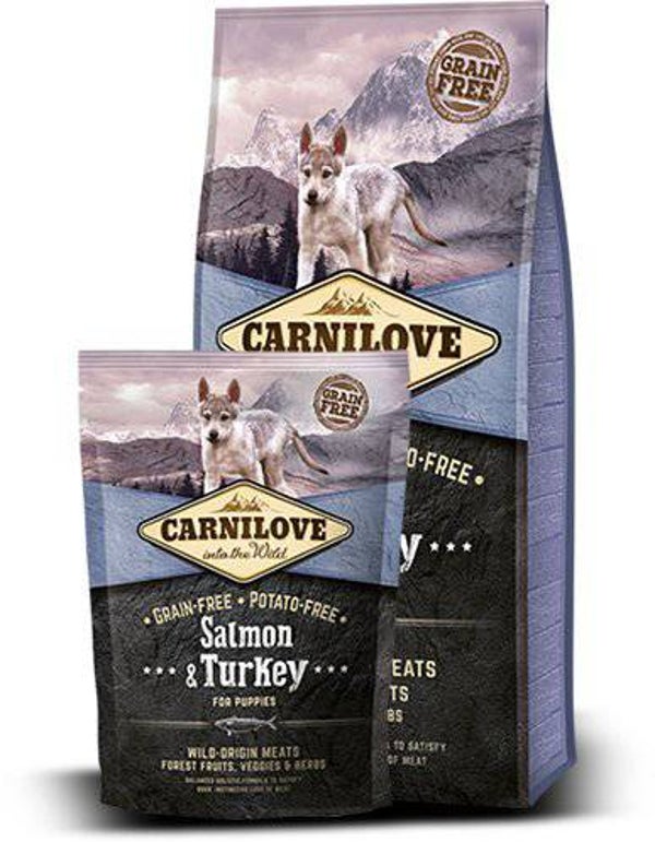 Carnilove Grain-Free Salmon & Turkey Puppy
