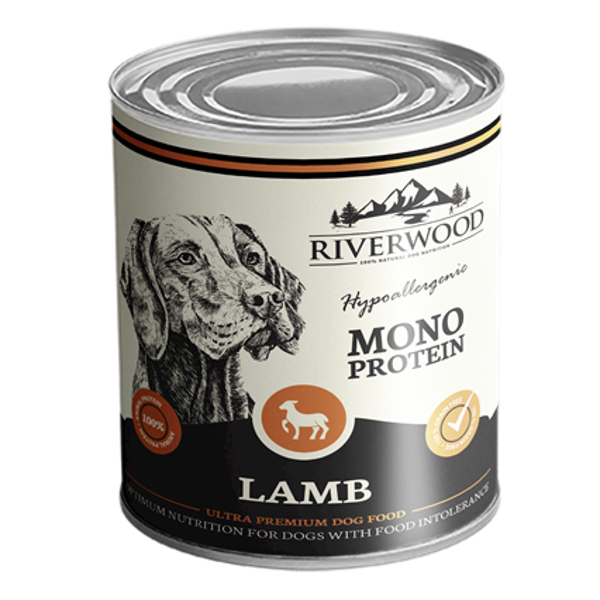 Riverwood blik Lam mono proteïne - 400 gram