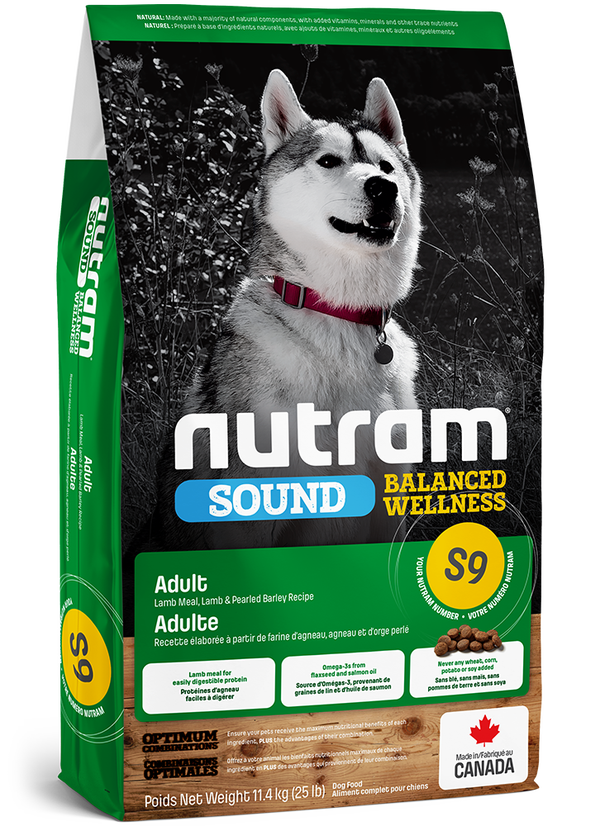 Nutram Dog Adult S9 - Lam - SOUND
