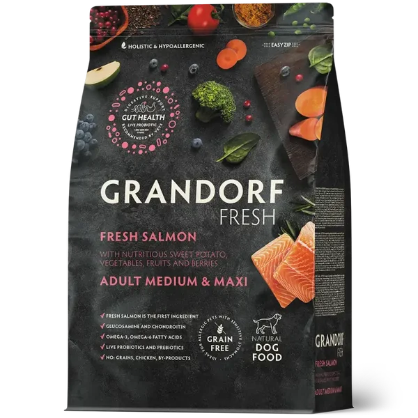 Grandorf Fresh Hond Zalm - Med/Max