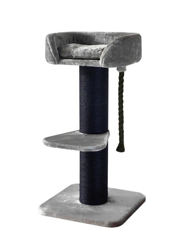 Boony krabpaal zyria xxl grijs/zwart - 120cm.