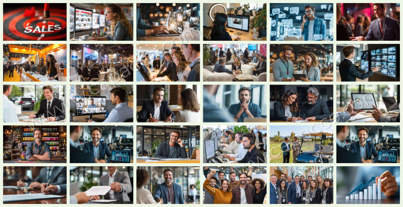 Pack de Imágenes de Area Comercial Para Ser usadas en Creación de Videos