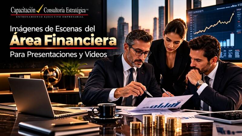 Imágenes de escenas del área financiera y compras para presentaciones y videos empresariales
