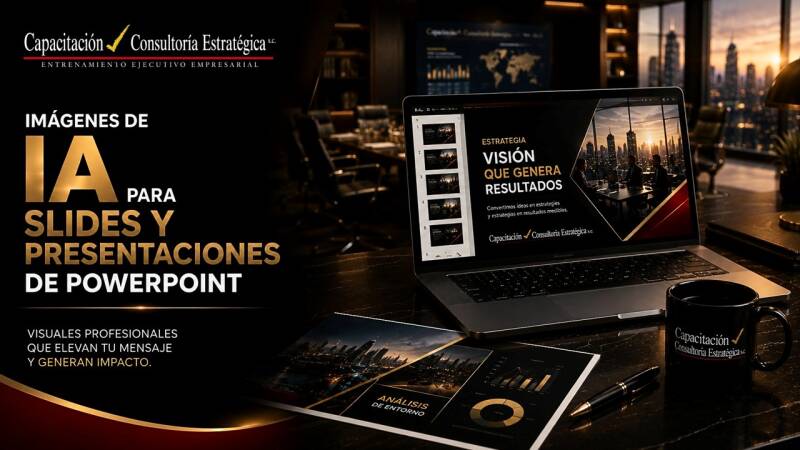 Imágenes de IA Para Slides y Presentaciones de PowerPoint Empresariales