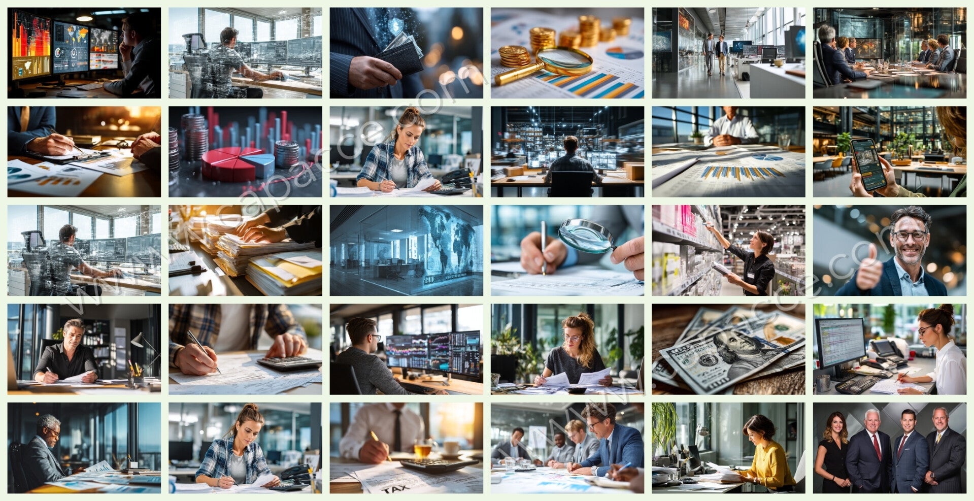 Pack de Imágenes de Area Comercial Para Ser usadas en Creación de Videos