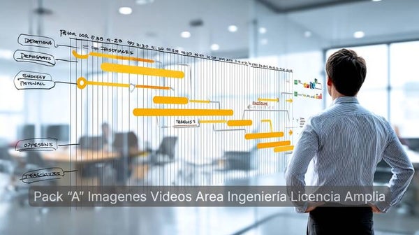 PACK "A" de 30 Imágenes Para Video Area de Ingeniería Licencia Amplia
