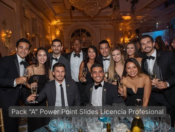 PACK "A" de 30 Slides de Power Point Area Comercial Licencia Profesional