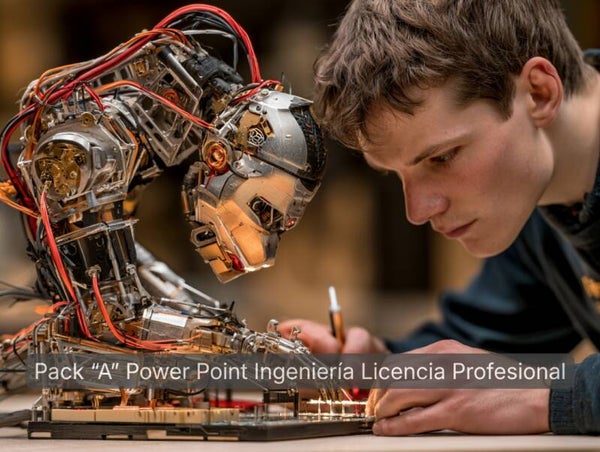 PACK "A" de 30 Slides Para Power Point Area de Ingeniería Licencia Profesional