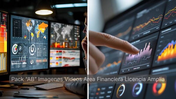 PACK "AB" de 60 Imágenes Para Videos Area Financiera Licencia Profesional