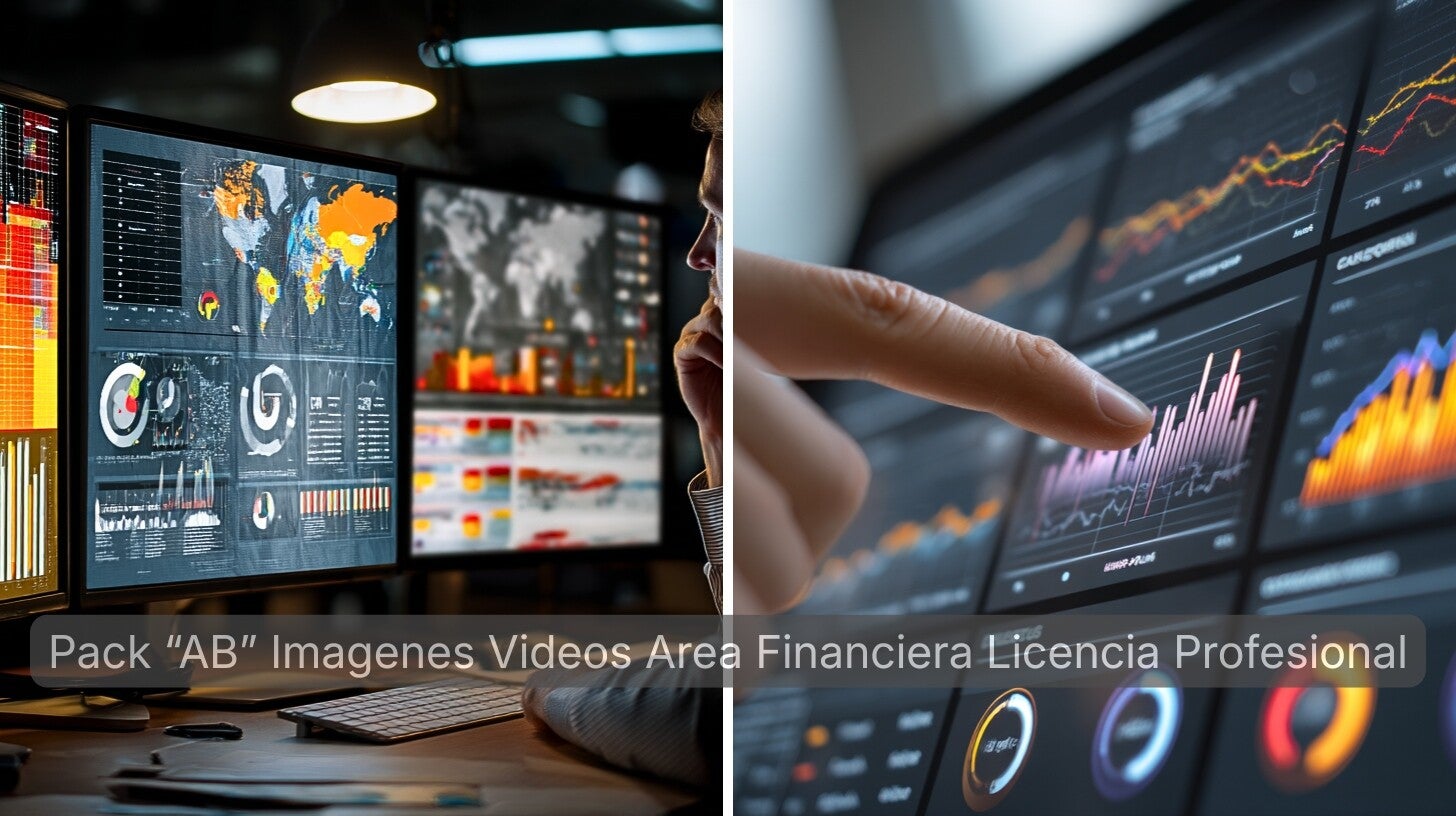 Pack de 30 imágenes de Área Comercial para la creación de videos empresariales