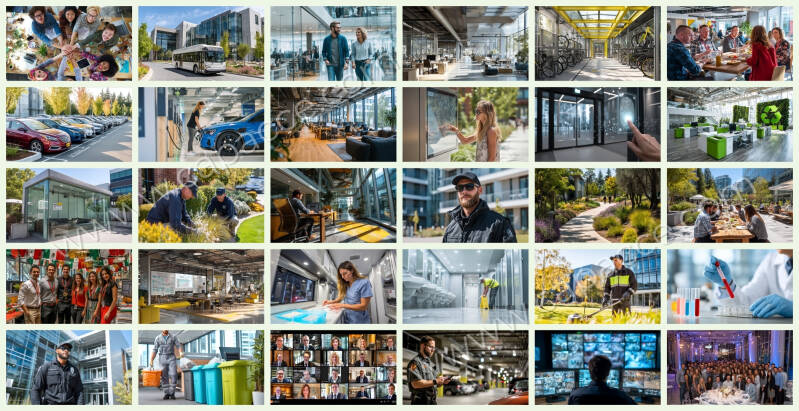 Pack de Imágenes de Area Comercial Para Ser usadas en Creación de Videos