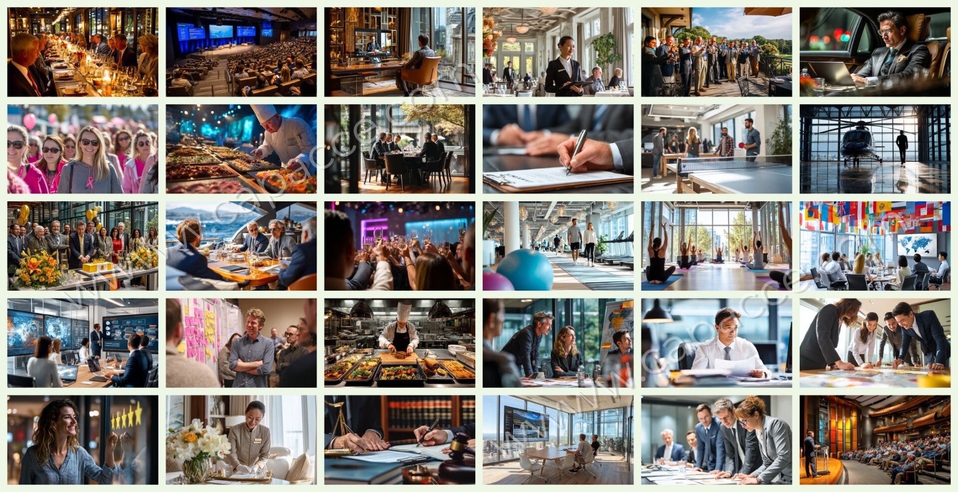 Pack de Imágenes de Area Comercial Para Ser usadas en Creación de Videos