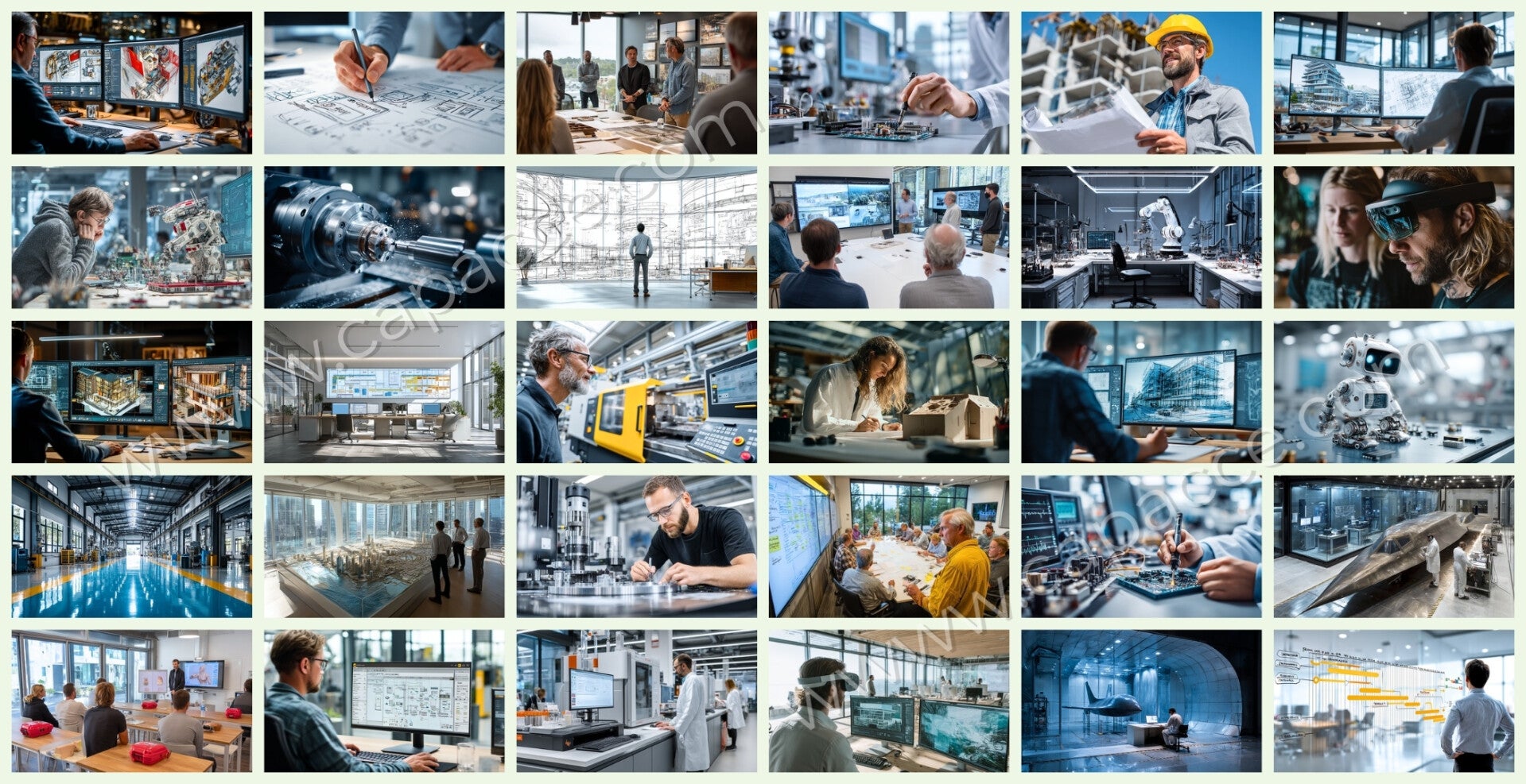 Pack de Imágenes de Area Comercial Para Ser usadas en Creación de Videos