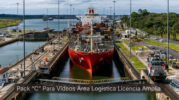 PACK "C" de 30 Imágenes Para Videos de Area Logística Licencia Amplia