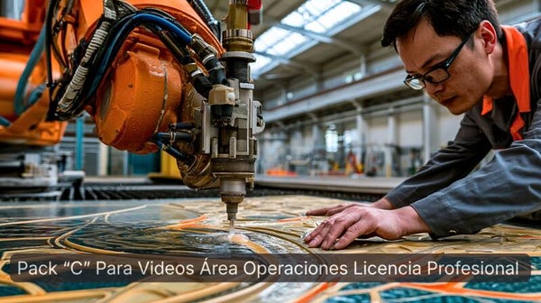 PACK "C" de 30 Imágenes Para Videos Area Operaciones Licencia Profesional