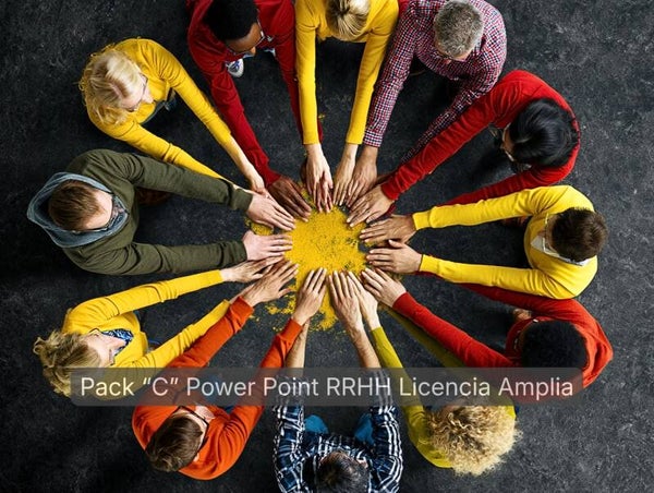 PACK "C" de 30 Imágenes Para Slides de Area RRHH Licencia Amplia