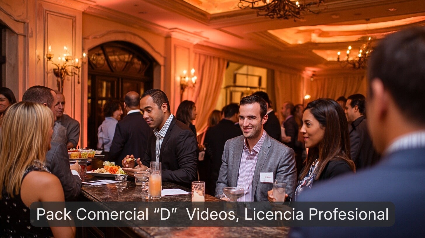 Pack de 30 imágenes de Área Comercial para la creación de videos empresariales