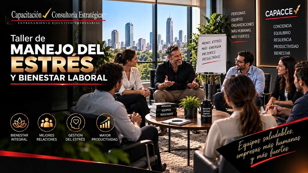 Taller de manejo del estrés y bienestar laboral para empresas