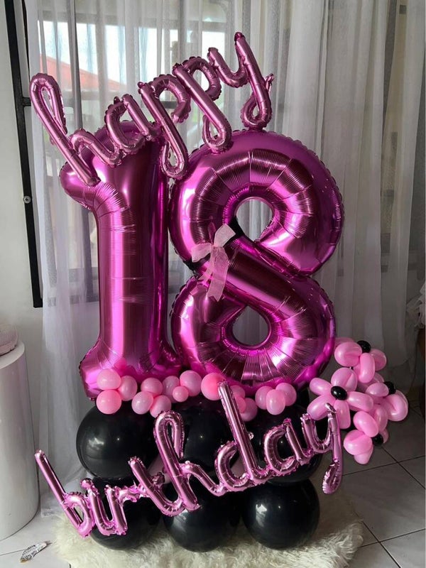 Happy birthday balloonbouquet