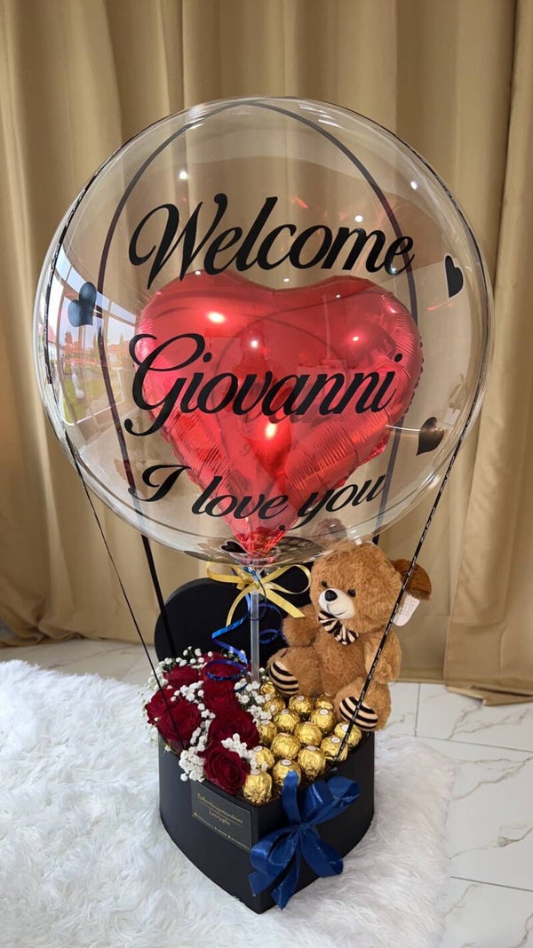 Nobu roses arrangement