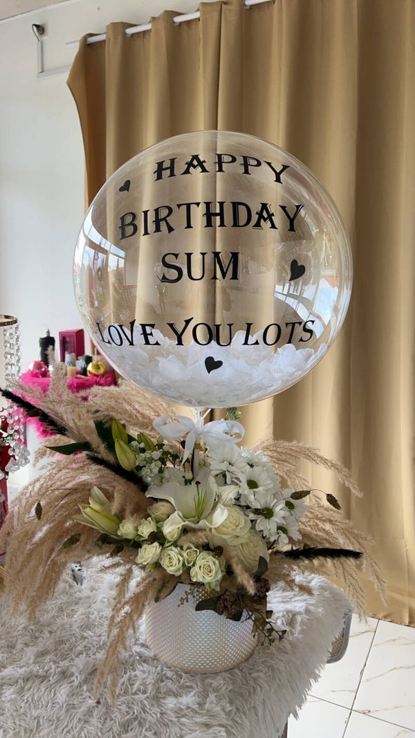 Elegant chique flowerbox