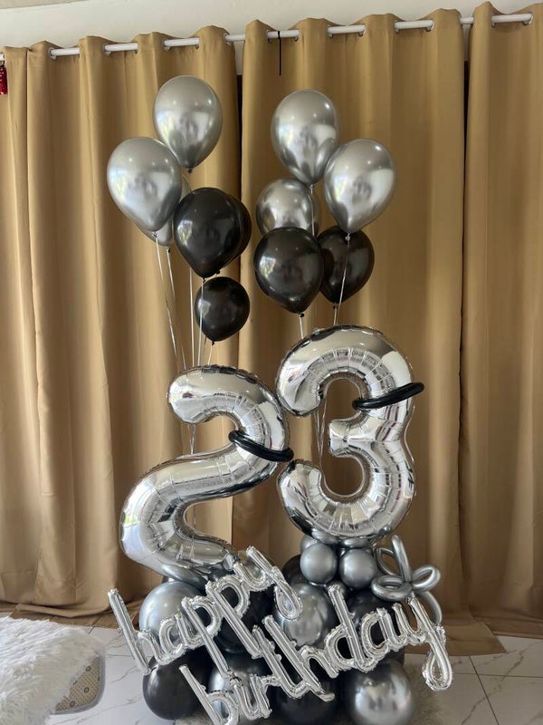 Rachell Glamour balloonbouquet