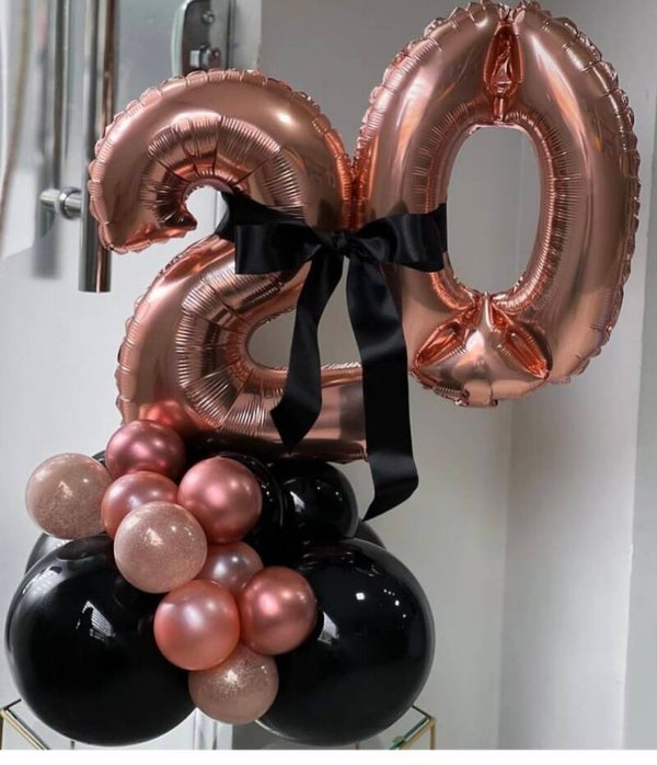 Table centerpiece balloonbouquet