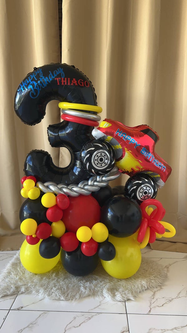 Hotweels balloonbouquet