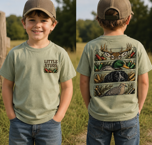 Multi Hunting little studs Tee