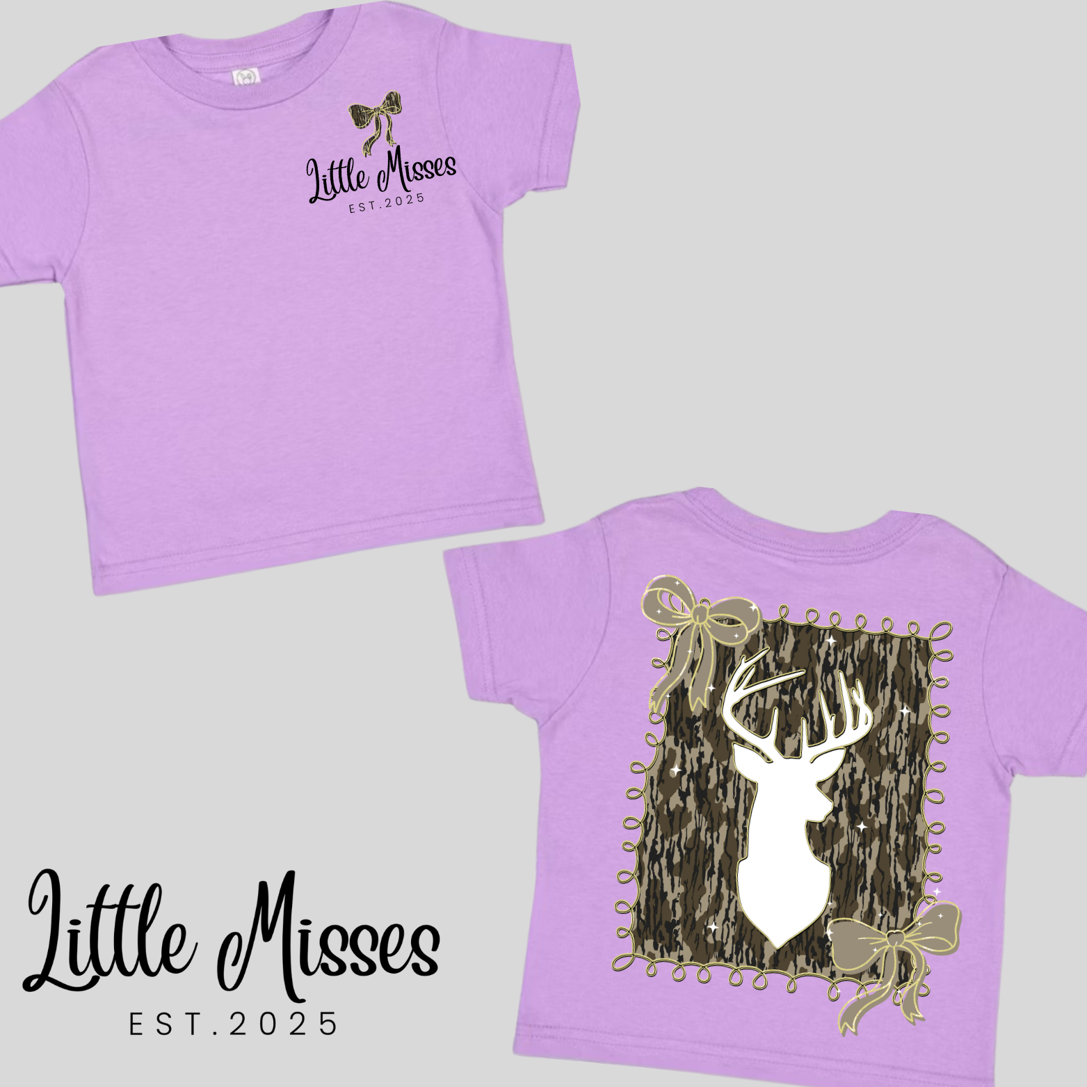 Little Misses camo Deer