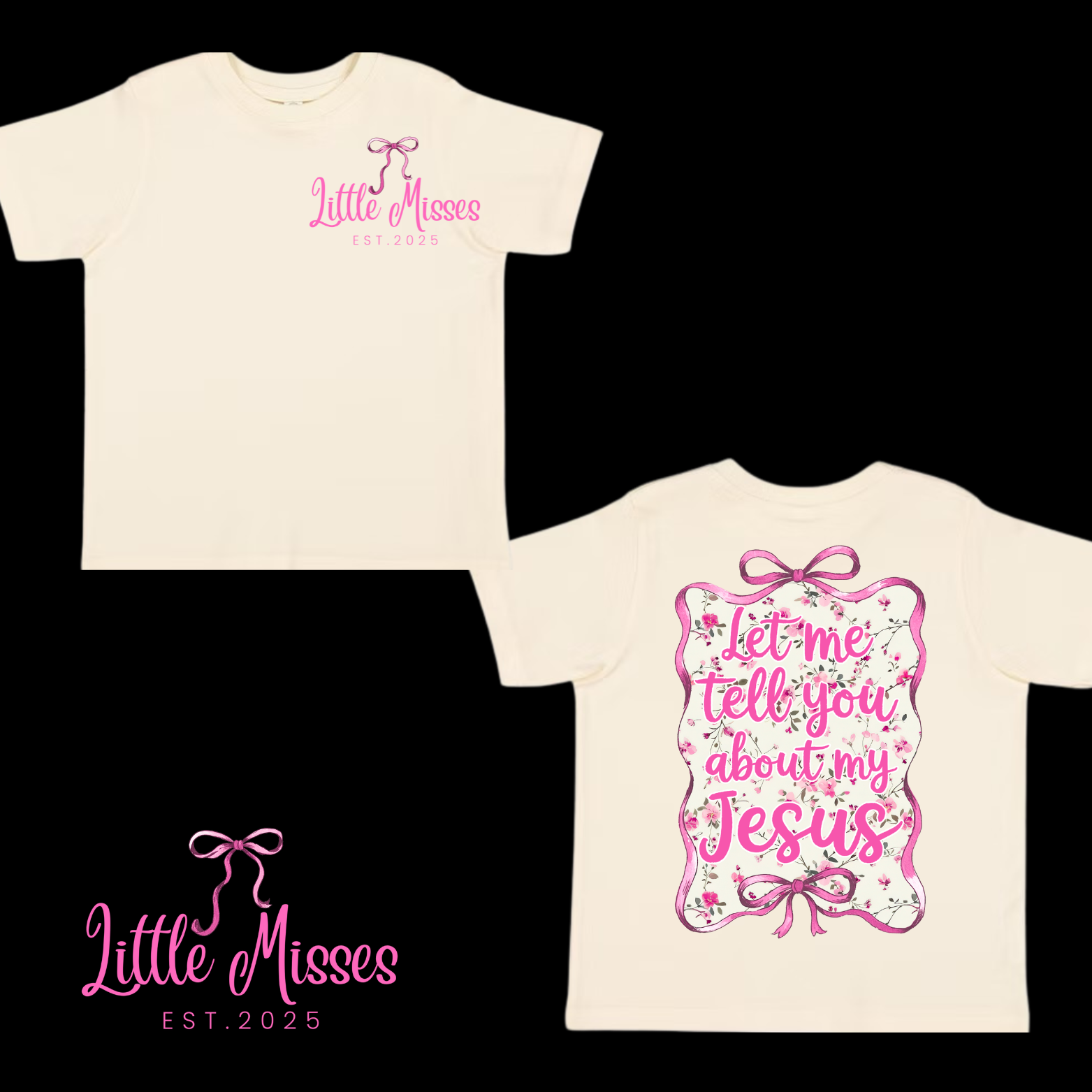 Little Misses Jesus tee