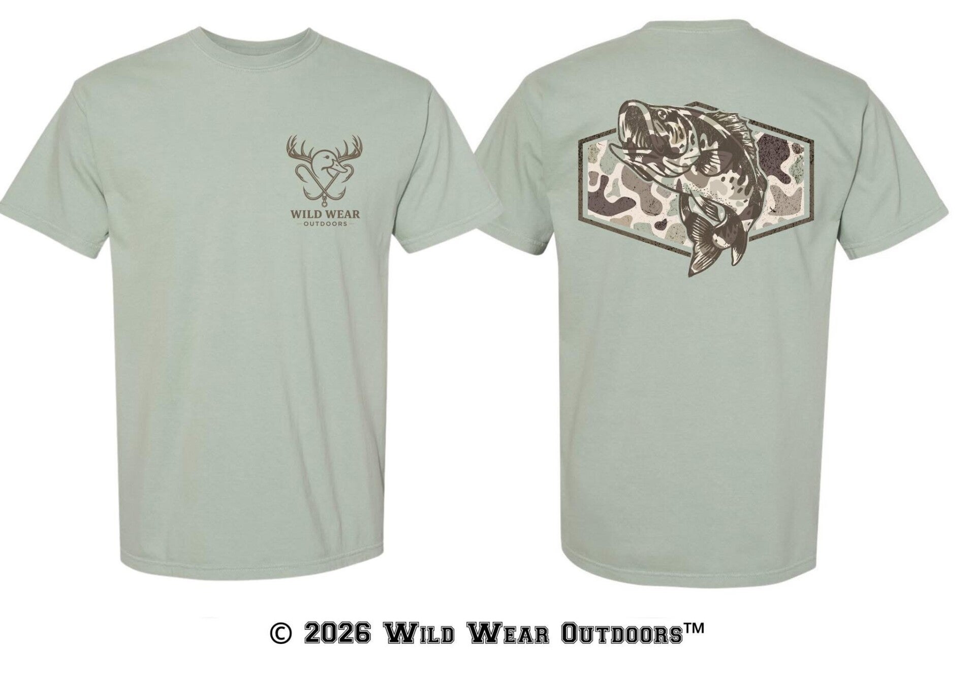 Wild Wear Outdoors fishing/bass