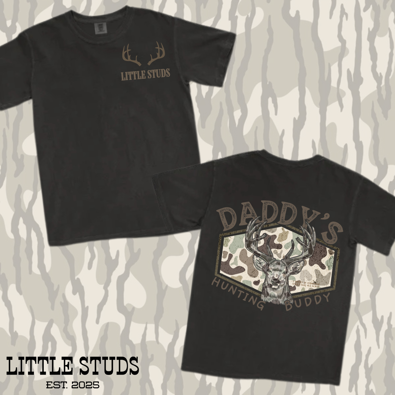 Daddy’s hunting buddy