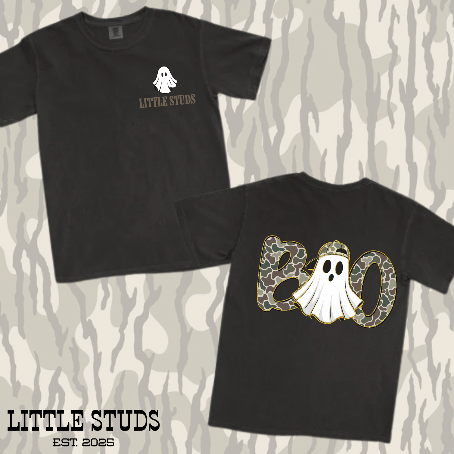 Boo little studs tee