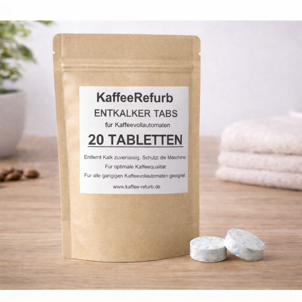 20 Entkalkungstabletten für Kaffeevollautomaten – Bosch, Jura, Melitta, Siemens