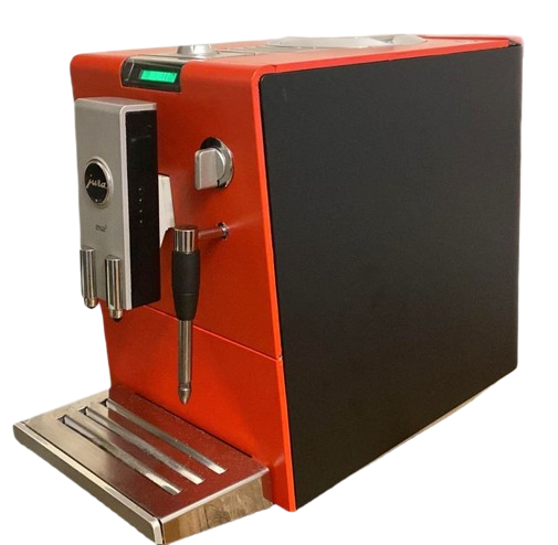 Refurbished Jura Ena 3 Kaffeevollautomat – Rot/Schwarz – Generalüberholt