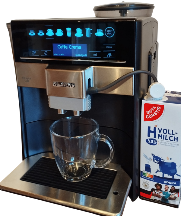Kaffeevollautomat  Siemens EQ.6 Plus  S500 in schwarz