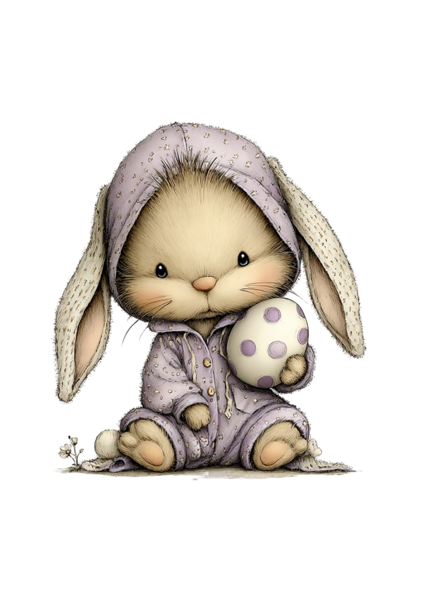 Easter Bunny PNGs-Easter bunny-sublimation-carfting-sweet bunny clipart-whimsical rabbit-PNG bundle