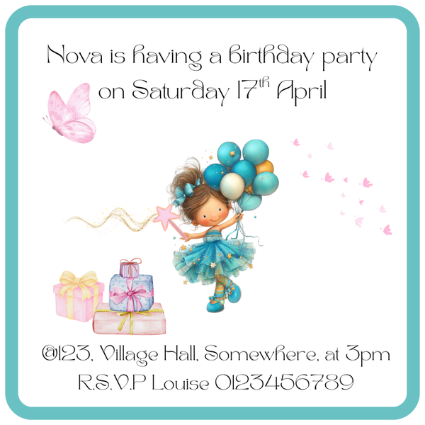 Birthday Fairy Party Bundle
