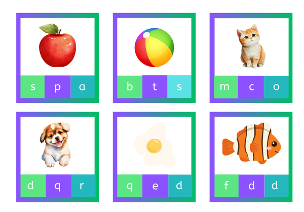 First Letter sound / Phonics / Sounds /