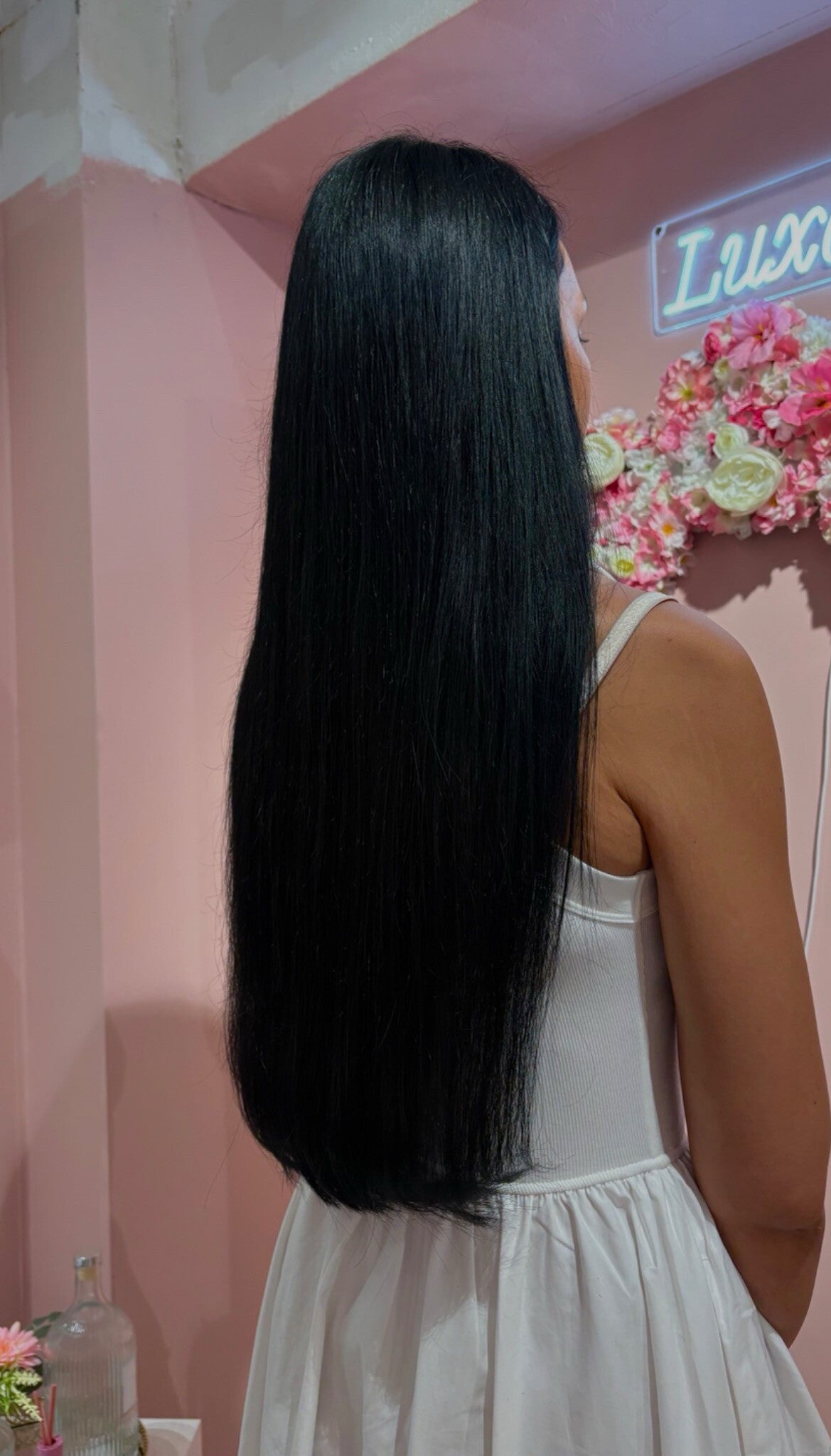 After Hair Extensions