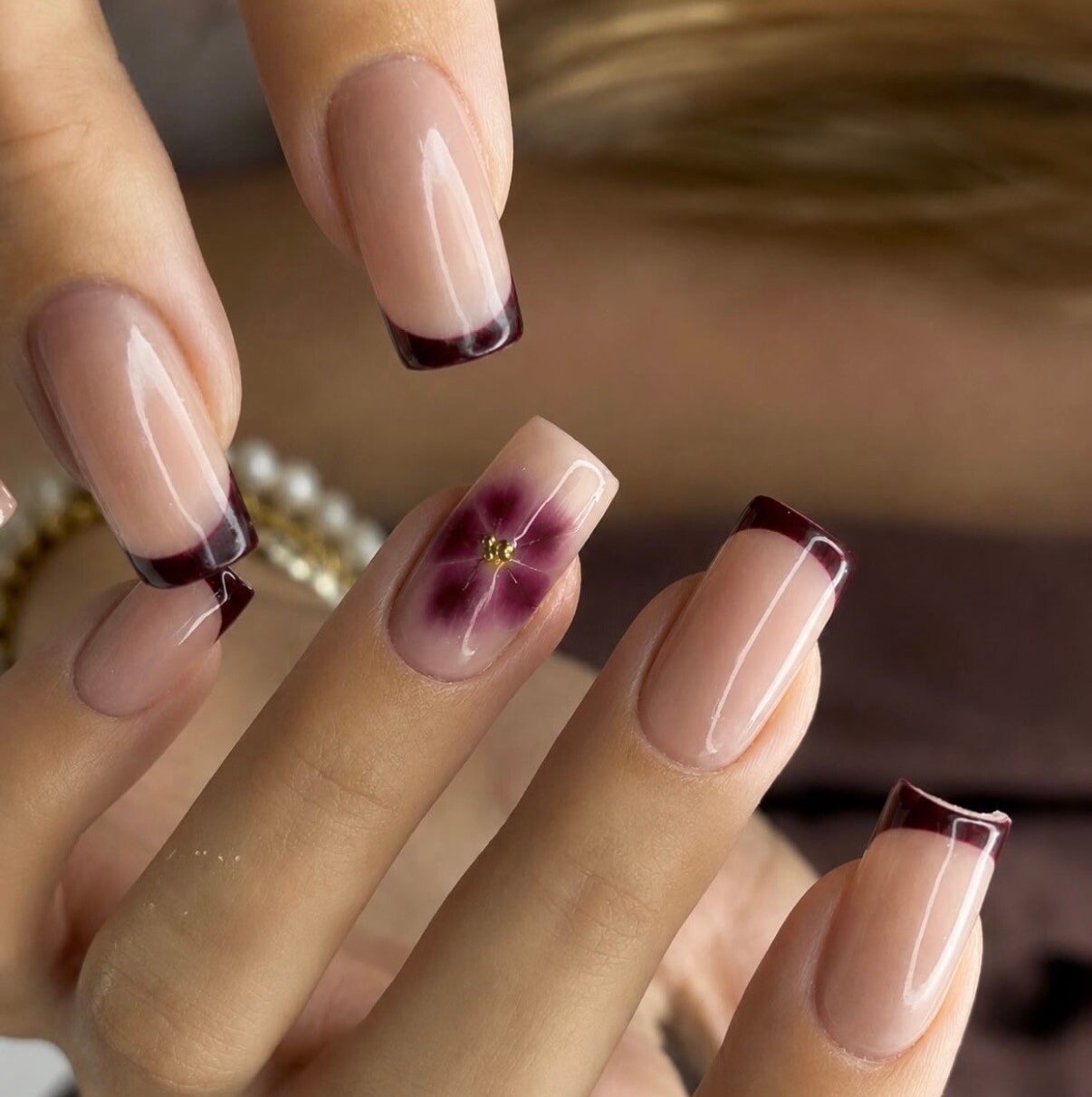 French Nail Art Luxani Studio