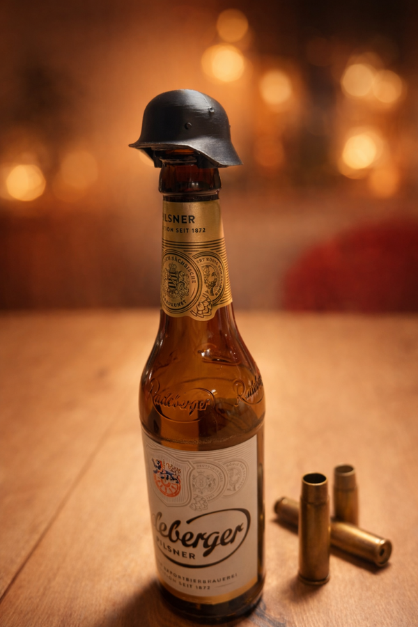 Bierhelm Stahlhelm Schutzkappe