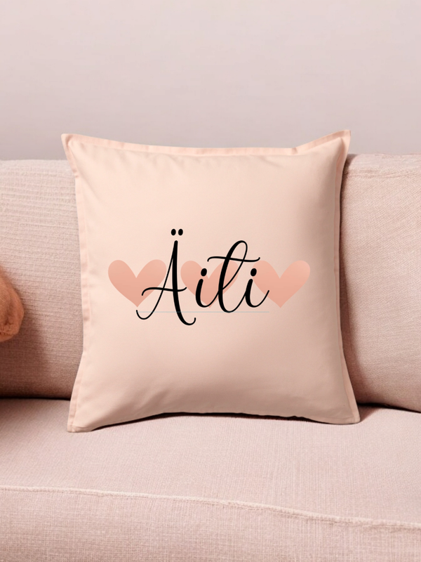 Tyyny Omalla Painatuksella - Personoitu Lahja Sisustukseen