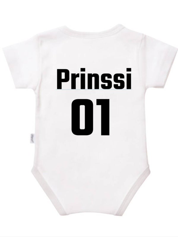 Vauvabody Prinssi ja Prinsessa Sinun Toiveellasi Luvulla - Personoitu Lahja Pienelle Kuninkaalliselle