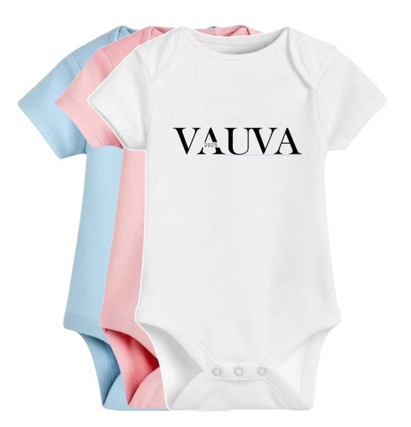 Personoitu vauvan body – suloinen body omalla tekstillä