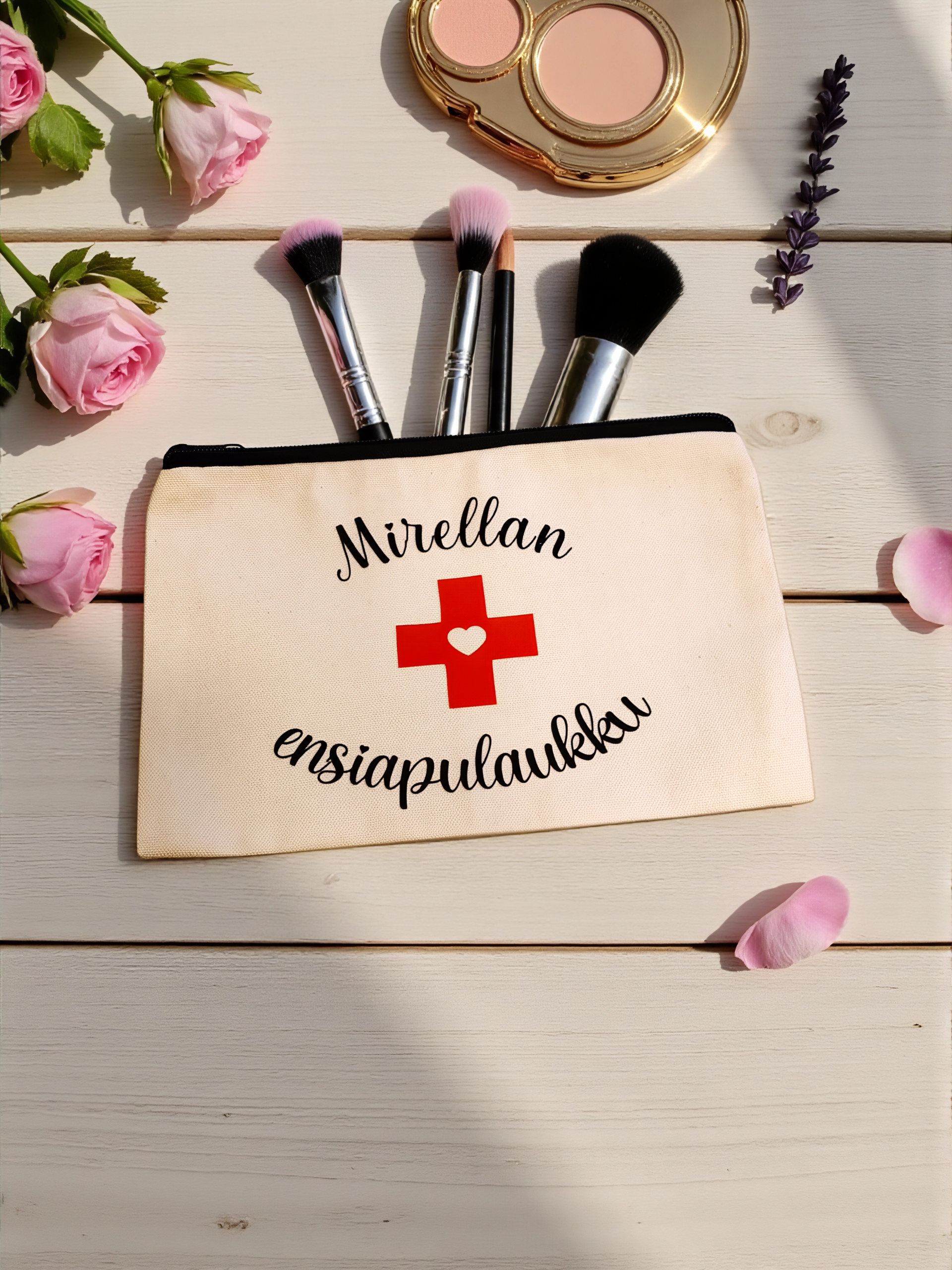 Ensiapulaukku nimellä – Personoitu lahja häihin ja vauvalle