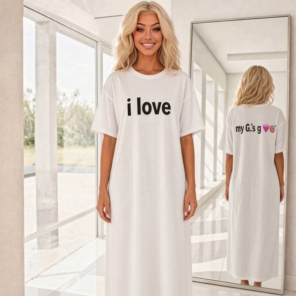 "i love my G.'s g. 💘🎯" - Long-Shirt
